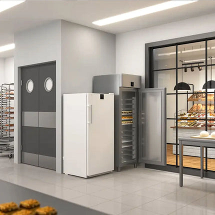 LIEBHERR | Commercial Bakery Refrigerator Stainless Steel 602 L - Stainless Steel - EN 600x400 Trays - 1 Door - WiFi