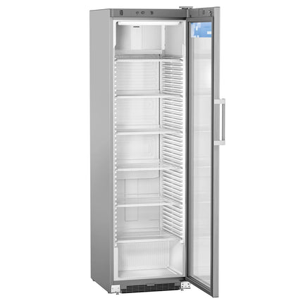 LIEBHERR | Commercial Beverage Display Fridge PREMIUM – 422 L - 1 Glass Door - +2 to +12 °C