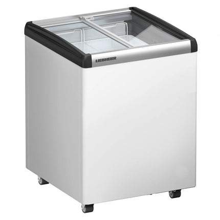 LIEBHERR commercial chest freezer - 104 litres - with sliding glass lid - white