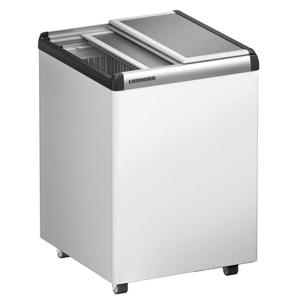 LIEBHERR commercial chest freezer - 121 litres - with aluminium lid - white
