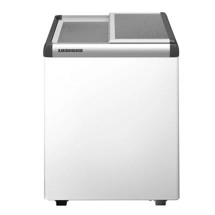 LIEBHERR commercial chest freezer - 121 litres - with aluminium lid - white