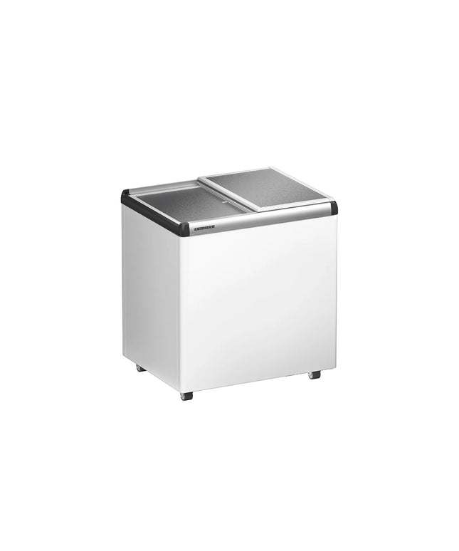 LIEBHERR commercial chest freezer - 186 litres - with aluminium lid - white