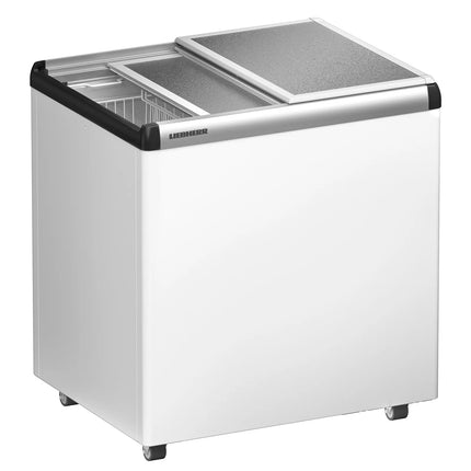 LIEBHERR commercial chest freezer - 186 litres - with aluminium lid - white