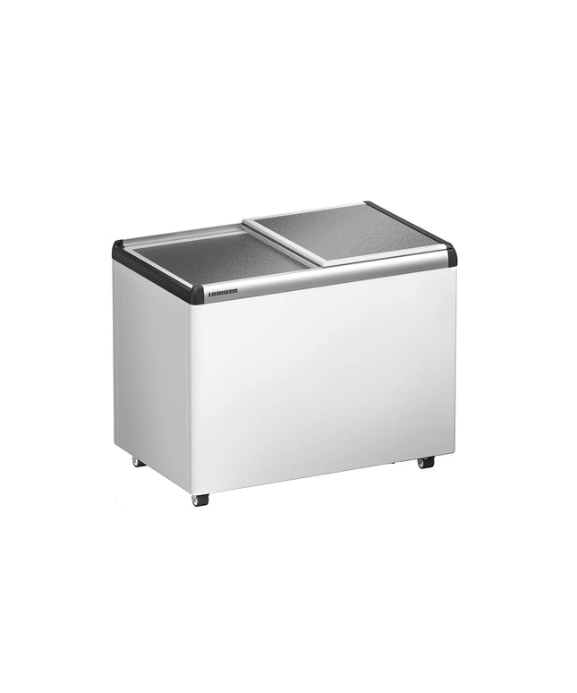 LIEBHERR commercial chest freezer - 252 litres - with aluminium lid - white