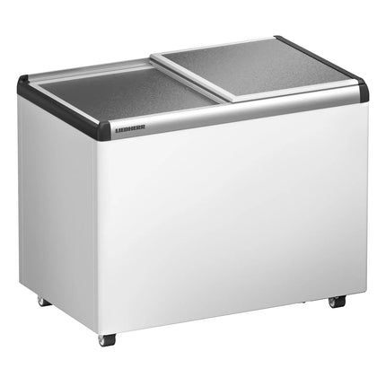 LIEBHERR commercial chest freezer - 252 litres - with aluminium lid - white