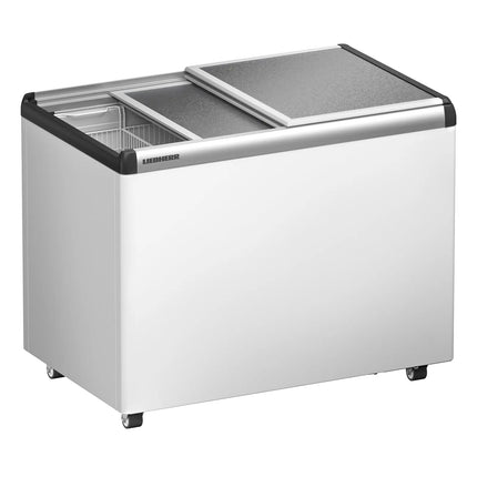 LIEBHERR commercial chest freezer - 252 litres - with aluminium lid - white