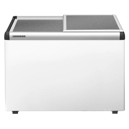 LIEBHERR commercial chest freezer - 252 litres - with aluminium lid - white