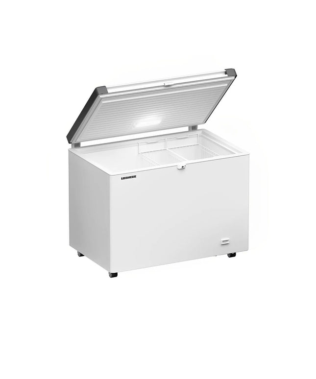 LIEBHERR commercial chest freezer - 266 litres - plastic lid