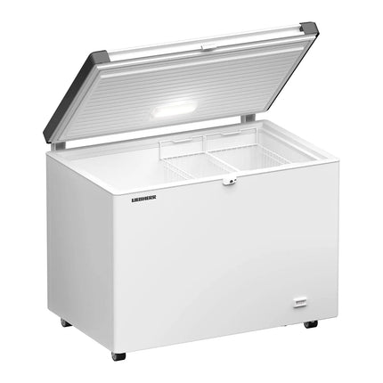 LIEBHERR commercial chest freezer - 266 litres - plastic lid