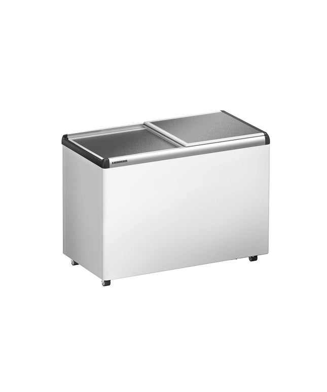 LIEBHERR commercial chest freezer - 318 litres - with aluminium lid - white