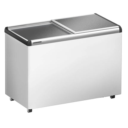 LIEBHERR commercial chest freezer - 318 litres - with aluminium lid - white