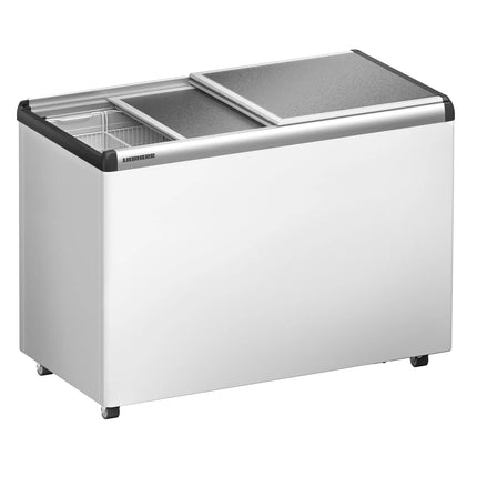 LIEBHERR commercial chest freezer - 318 litres - with aluminium lid - white