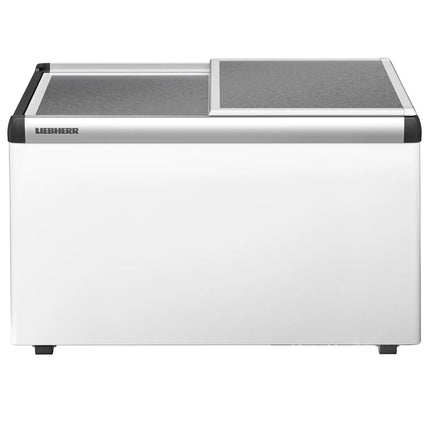 LIEBHERR commercial chest freezer - 318 litres - with aluminium lid - white