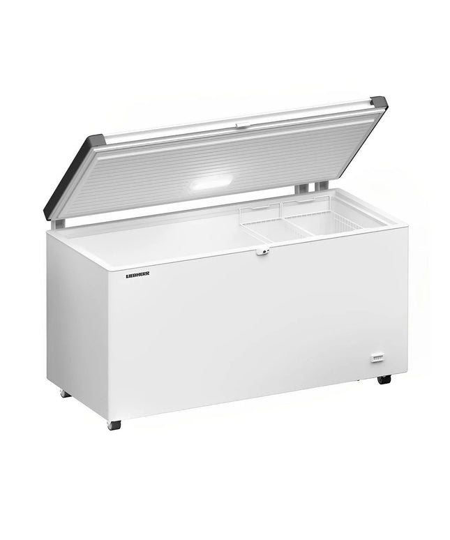 LIEBHERR commercial chest freezer - 404 litres - plastic lid