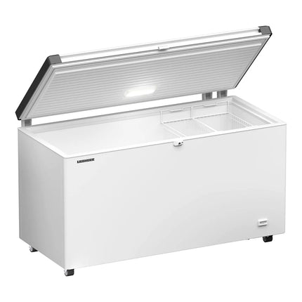 LIEBHERR commercial chest freezer - 404 litres - plastic lid