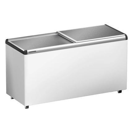 LIEBHERR commercial chest freezer - 449 litres - with aluminium lid - white
