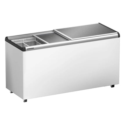 LIEBHERR commercial chest freezer - 449 litres - with aluminium lid - white