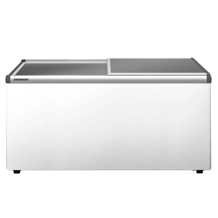 LIEBHERR commercial chest freezer - 449 litres - with aluminium lid - white