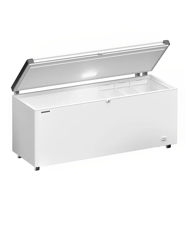 LIEBHERR commercial chest freezer - 542 litres - plastic lid