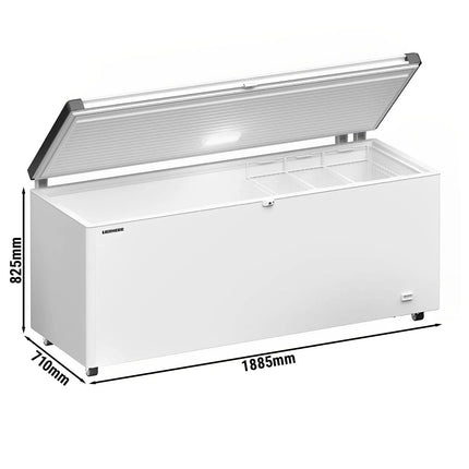 LIEBHERR commercial chest freezer - 542 litres - plastic lid