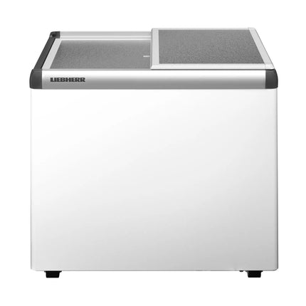 LIEBHERR commercial chilled storage chest - 252 litres - with aluminium lid - white