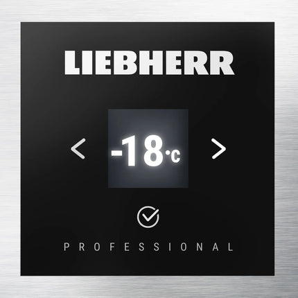 LIEBHERR | Commercial Freezer Stainless Steel - 472 L - GN 2/1 - Stainless Steel - Digital Display
