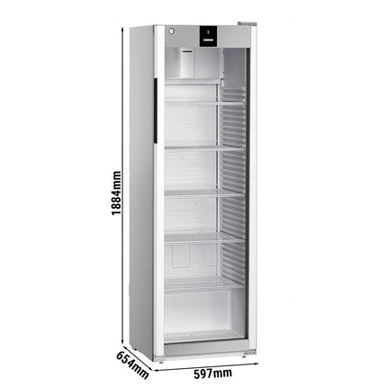 LIEBHERR | Commercial Refrigerator 400 Litres – Glass Door - 5 Shelves - 473 kWh/a