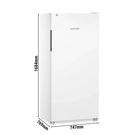 LIEBHERR | Commercial Refrigerator 544L - White - +2 to +9 °C - Manual Control