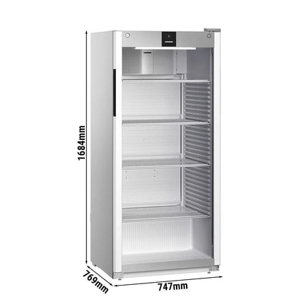 LIEBHERR | Commercial Refrigerator 569 Litres – Glass Door - Door-Open Warning - Manual Control