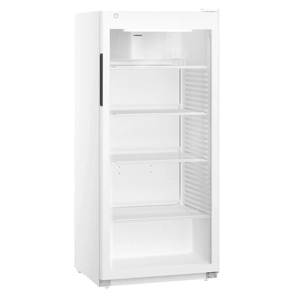LIEBHERR | Commercial Refrigerator 569 Litres – Glass Door - White - +2 to +9 °C