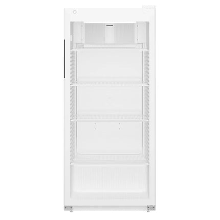 LIEBHERR | Commercial Refrigerator 569 Litres – Glass Door - White - +2 to +9 °C