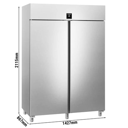 LIEBHERR | Commercial Refrigerator Stainless Steel - 1360 L - GN 2/1 - Lockable - WiFi