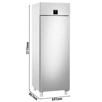 LIEBHERR | Commercial Refrigerator Stainless Steel - 597L - GN 2/1 - Stainless Steel - -2 to +15°C
