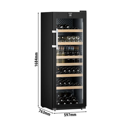 LIEBHERR | Commercial Wine Fridge PERFECTION - Single-Zone – 398 L – 158 Bottles – Glass Door
