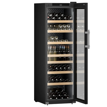 LIEBHERR | Commercial Wine Fridge PERFECTION - Single-Zone – 459 L – 182 Bottles – 2 Glass Doors