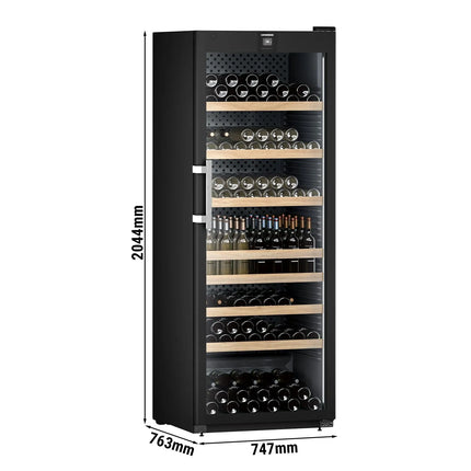 LIEBHERR | Commercial Wine Fridge PERFECTION - Single-Zone – 642 L – 284 Bottles – 2 Glass Doors