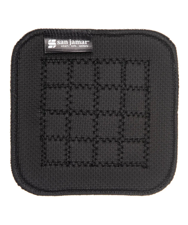 Lót Nồi Neoprene Đen San Jamar UHP55BK Ultigrips® Chống Cháy 14 x 14 cm