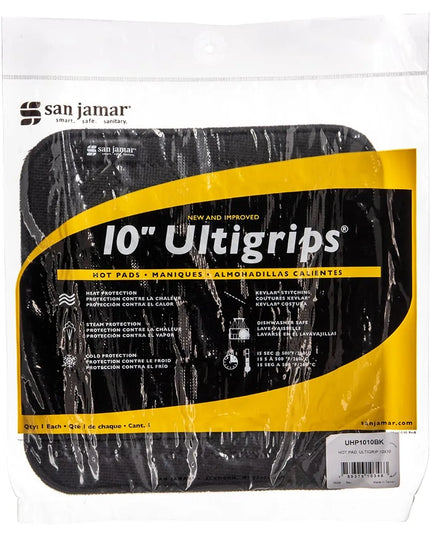 Lót Nồi Neoprene San Jamar UHP1010BK Ultigrips® Màu Đen 25 x 25 cm Chống Cháy