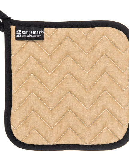 Lót Nồi Poly-Cotton Be San Jamar 812TPH Bestan® Có Vòng Móc 17.8 x 17.8 cm