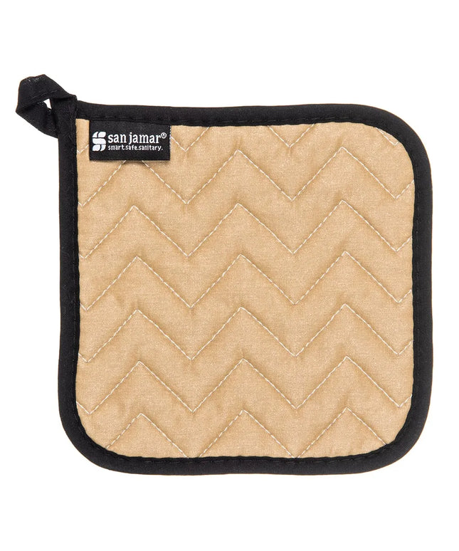 Lót Nồi Poly-Cotton Be San Jamar 812TPH Bestan® Có Vòng Móc 17.8 x 17.8 cm