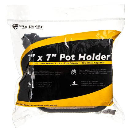 Lót Nồi Poly-Cotton Be San Jamar 812TPH Bestan® Có Vòng Móc 17.8 x 17.8 cm