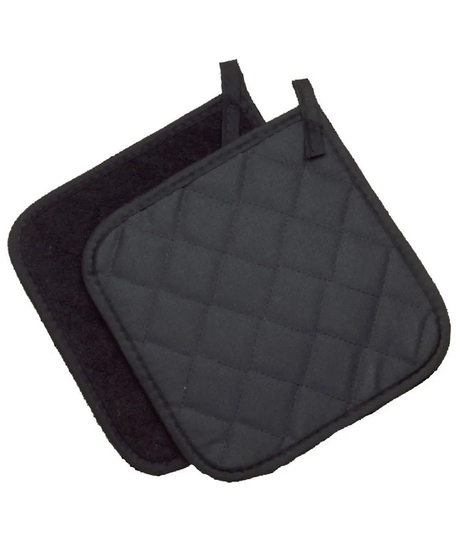 Lót Nồi Terry Chef Revival CLPT8BKBK-1 Màu Đen 20 x 20 cm Vòng Treo Chống Cháy