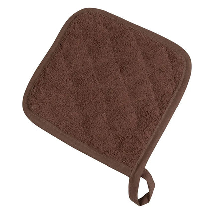 Lót Nồi Terry Nâu San Jamar 802TPH Có Vòng Móc 20.3 x 20.3 cm