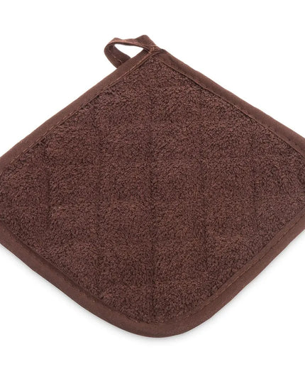 Lót Nồi Terry Nâu San Jamar 802TPH Có Vòng Móc 20.3 x 20.3 cm