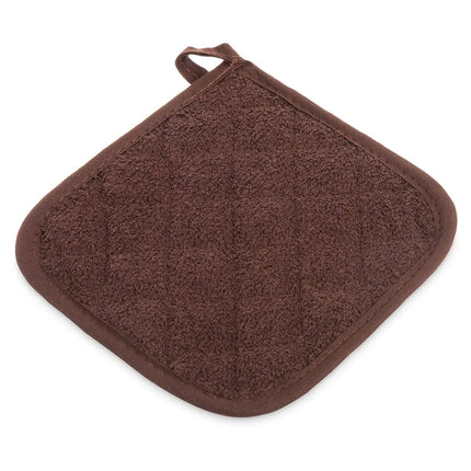 Lót Nồi Terry Nâu San Jamar 802TPH Có Vòng Móc 20.3 x 20.3 cm