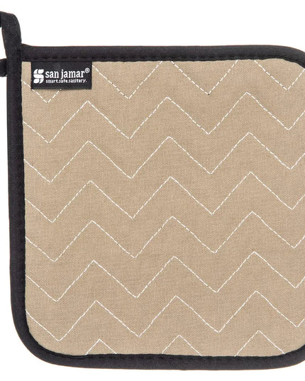 Lót Nồi Terry San Jamar 802TF BestGuard™ Màu Be 20 x 20 cm Vòng Treo Chống Cháy