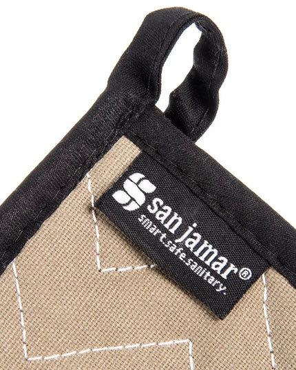 Lót Nồi Terry San Jamar 802TF BestGuard™ Màu Be 20 x 20 cm Vòng Treo Chống Cháy