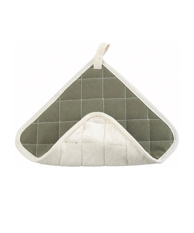 Lót Nồi Terry Winco PH-8B Màu Trắng Xám 20 x 20 cm Vòng Treo Chống Cháy