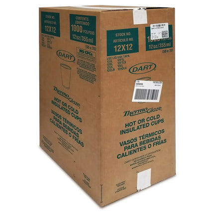Ly Cà Phê Cách Nhiệt Dùng Một Lần Gold Medal 7038 355 ml, 1.000 Cái/Thùng