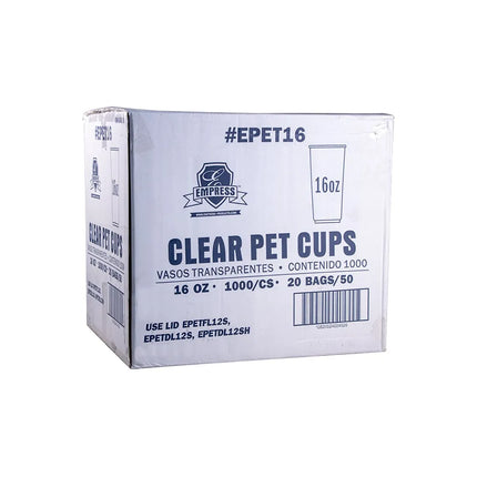 Ly Dùng Một Lần Empress 473 ml - PET, Trong Suốt (EPET16 (48622))